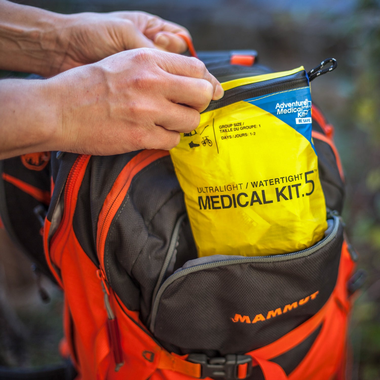 We hope we don't have to tell you this, but carrying a medical kit at all times is a good move.