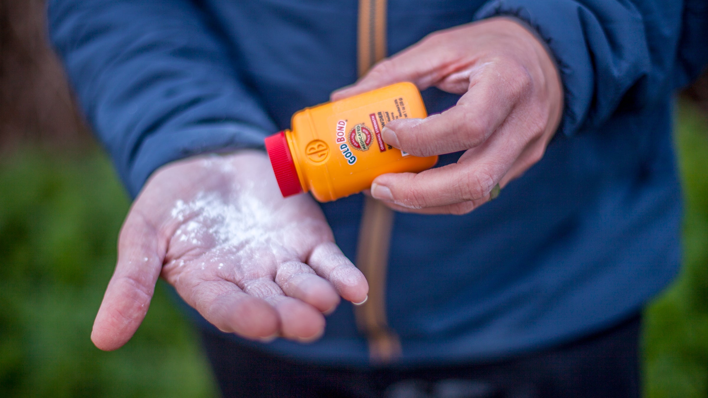 Gold Bond uses a mystically perfect concoction of menthol (to cool), zinc (to heal), and talc (to dry out) that somehow manages to sooth or outright cure every minor skin ailment that moisture and nature can throw at you.