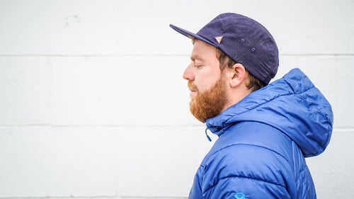 Five panel hats are great because they’re a little more stylish than truckers, but still just hats. Western Rise makes the nicest one around. It’s built from a ripstop cotton that’s breathable but tough, and the hat comes with classy touches like an adjustable leather strap, a metal clasp, and a removable logo pin up front.