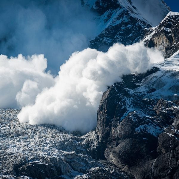 As temperatures have increased, one area in the Western Himalayas has seen more, and further-reaching avalanches.