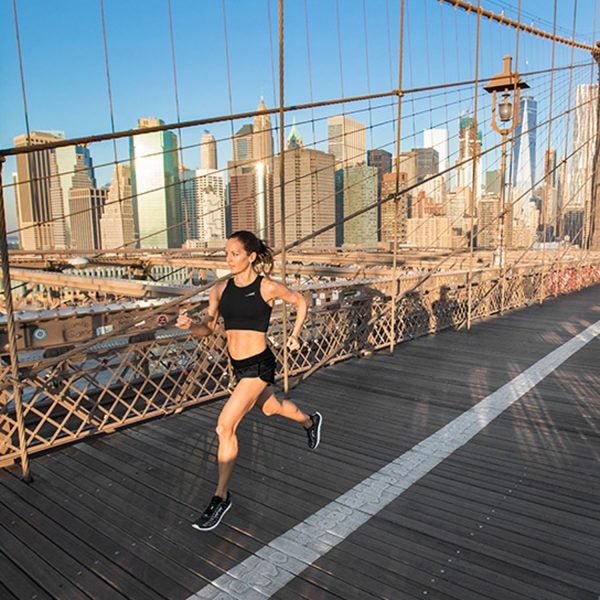 What do people who study the human body and endurance performance put on their feet?