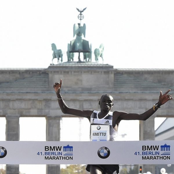 The current record, Dennis Kimetto’s 2:02:57, was noticeably more even in pace than previous records.