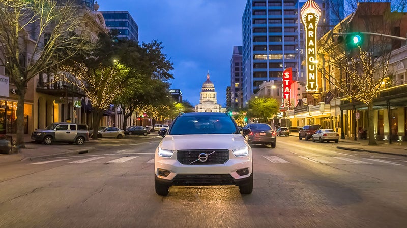 The XC40 looks so much more striking than other crossovers, it's almost unfair to call it their competition.