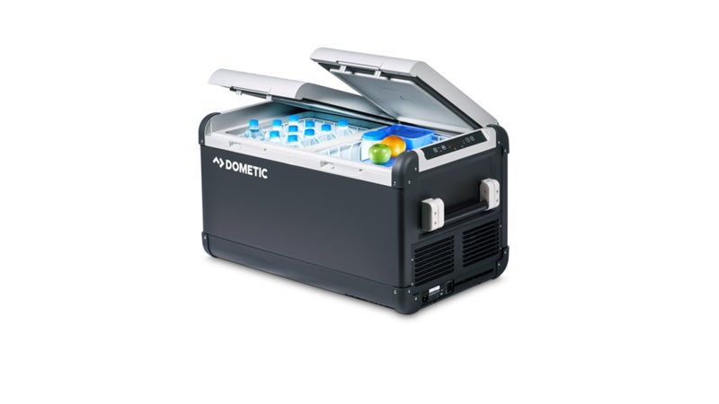 Portable fridge-freezers like this one by Dometic ($800 and up) are a big investment. But given that they last decades and allow you to reliably transport frozen food anywhere you can take a vehicle, I think they're a more worthwhile option than high-end coolers.