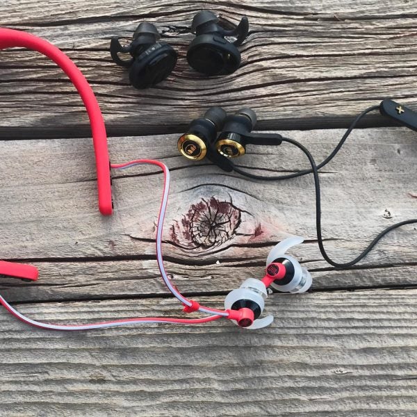 Out of the 30 pairs we tested, these are the earbuds we liked the best.