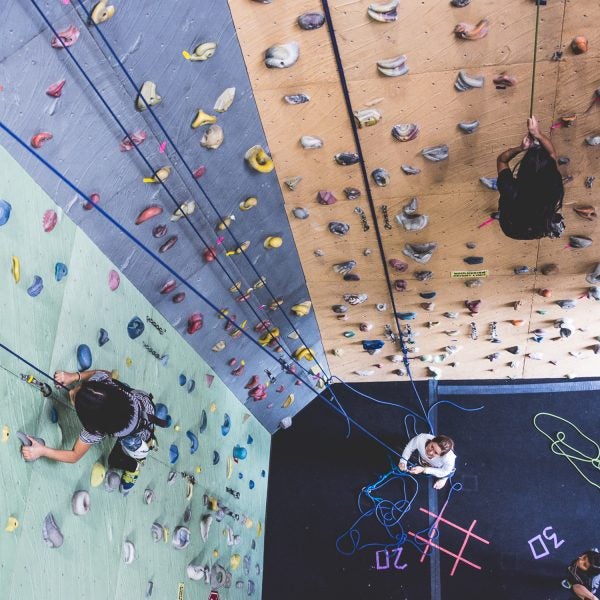 Consider the rock gym a personal trainer for perseverance.