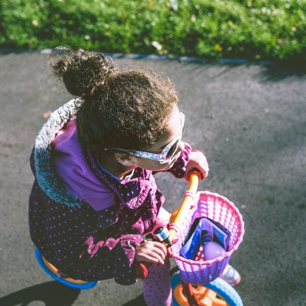 Ride on, girl.