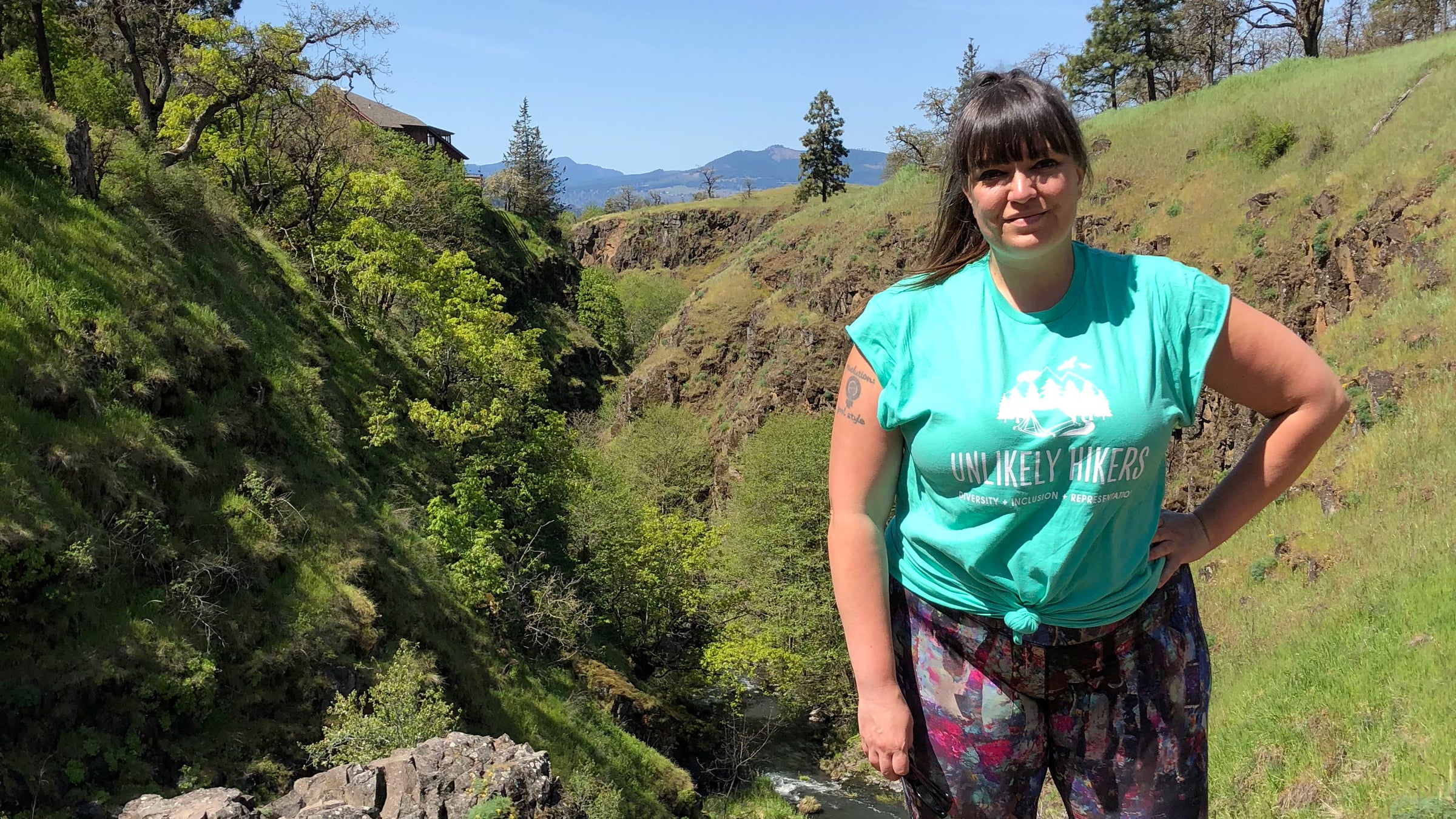 Jenny Bruso is the founder of Unlikely Hikers.