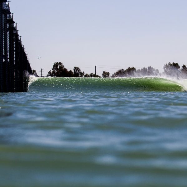 The pool is capable of churning out flawless, mechanical waves at the rate of about one every three minutes.