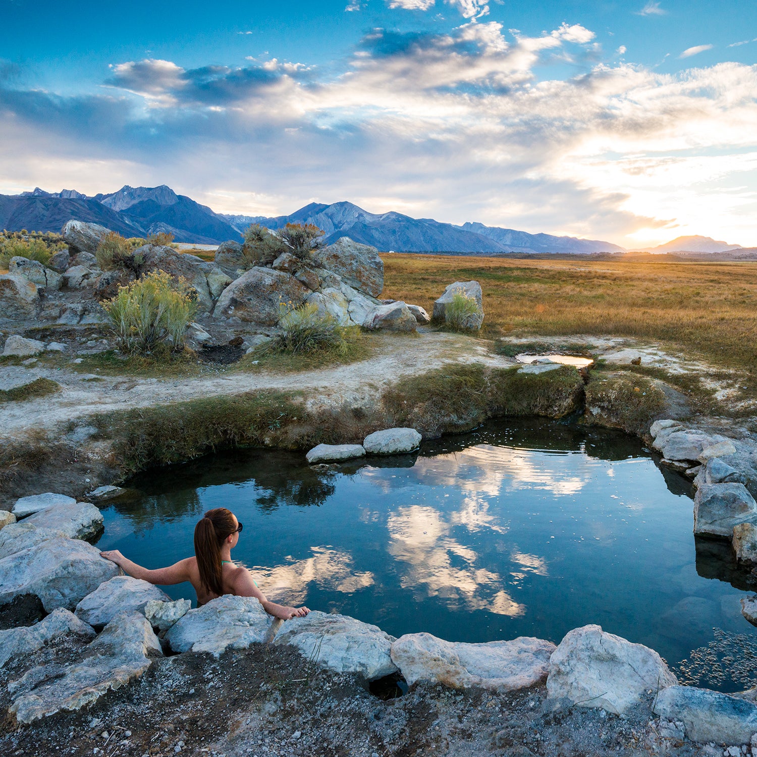 Hot springs are natural hot tubs just waiting to be enjoyed.