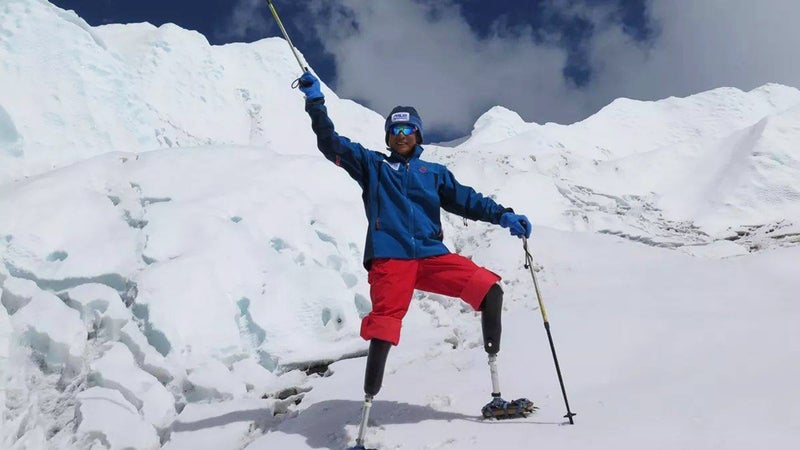 Everest has been on Xia's tick list each of the last four years.