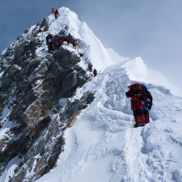 From here on out, maybe we just call it the Hillary Stairs.
