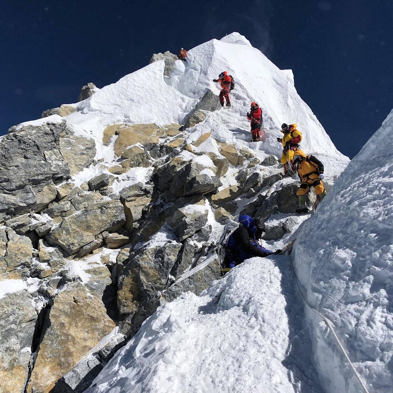 Hillary Step, May 17, 2018