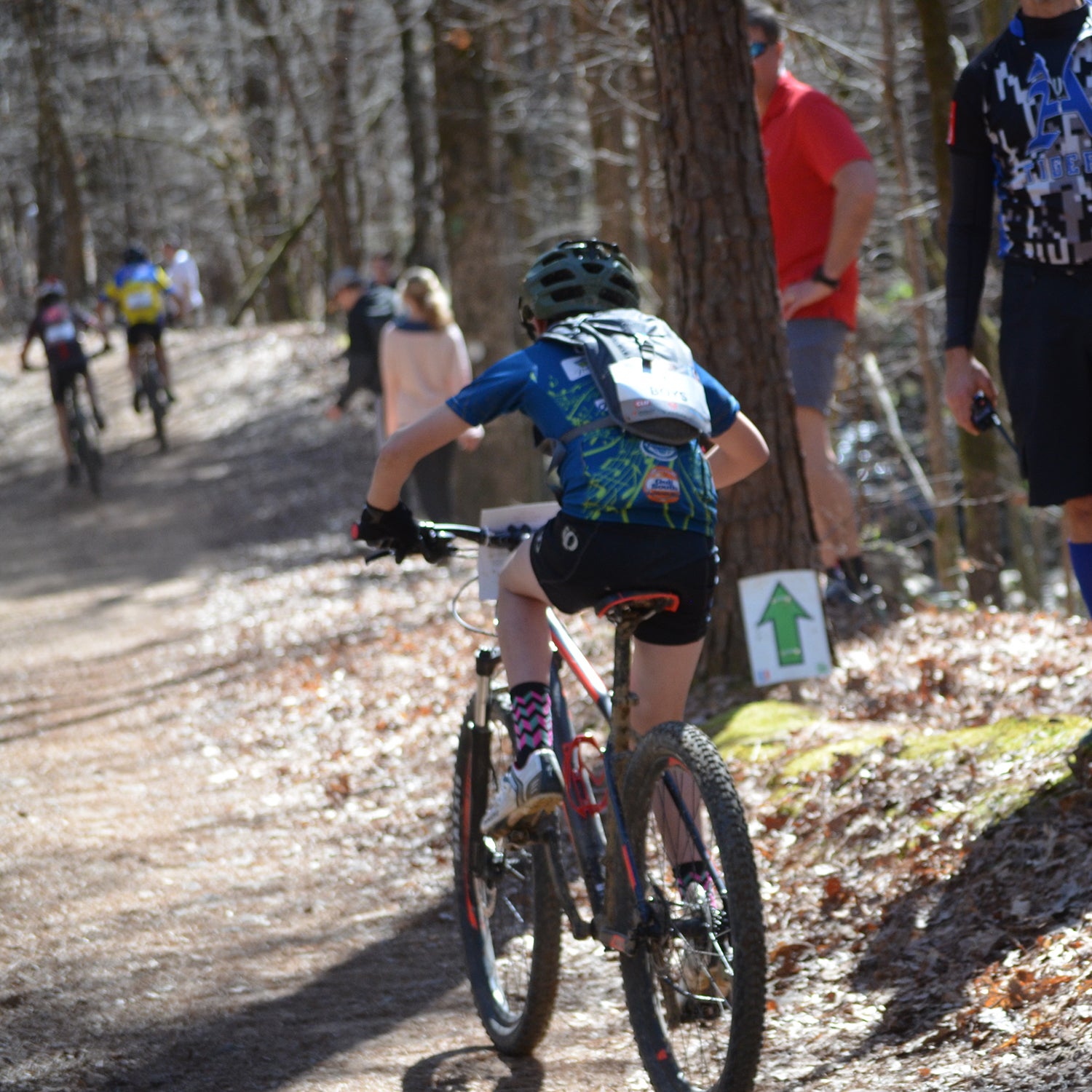 The Blues Composite Mountain Bike team remains the one and only high-school program in the state.