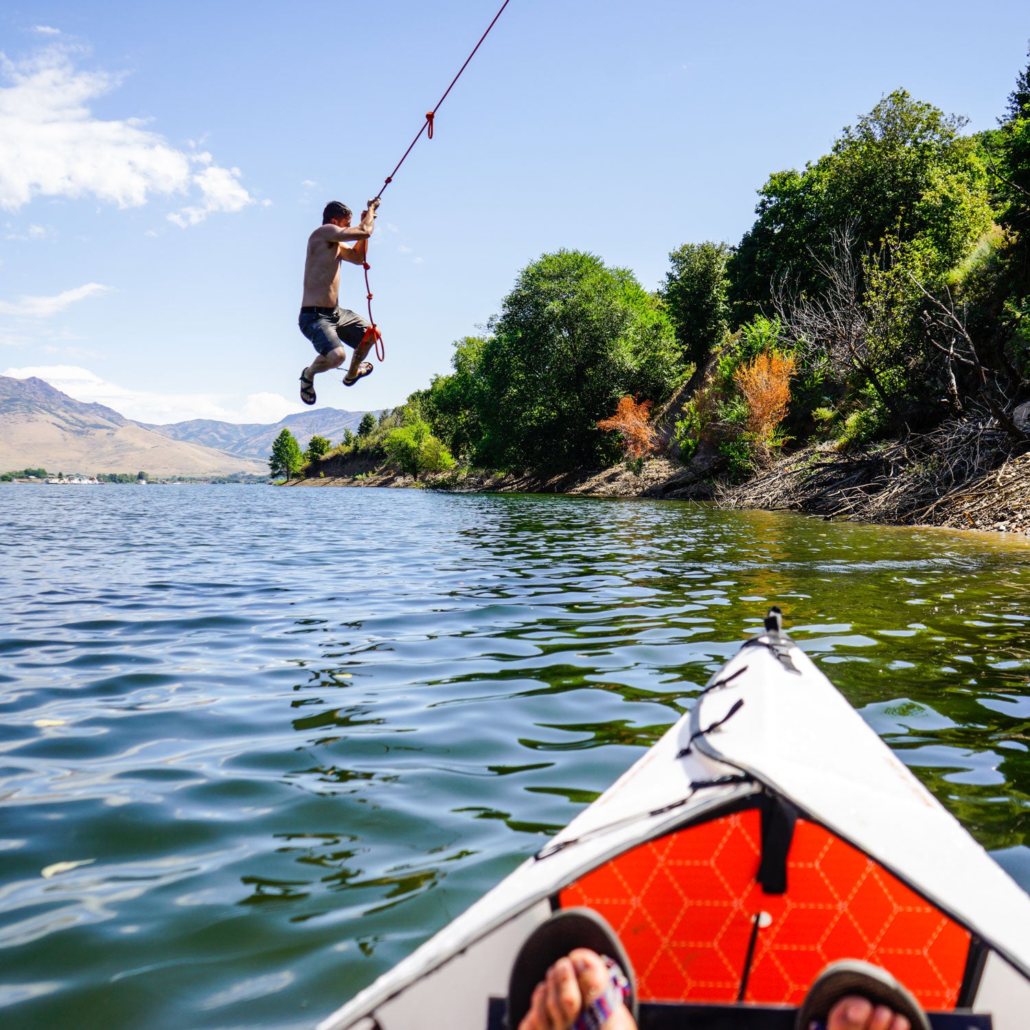 Thanks to ample sunlight, in a single day you can squeeze in a pre-breakfast trail run, a midday paddle, and an afternoon mountain bike ride before capping it off with moonlit yoga.