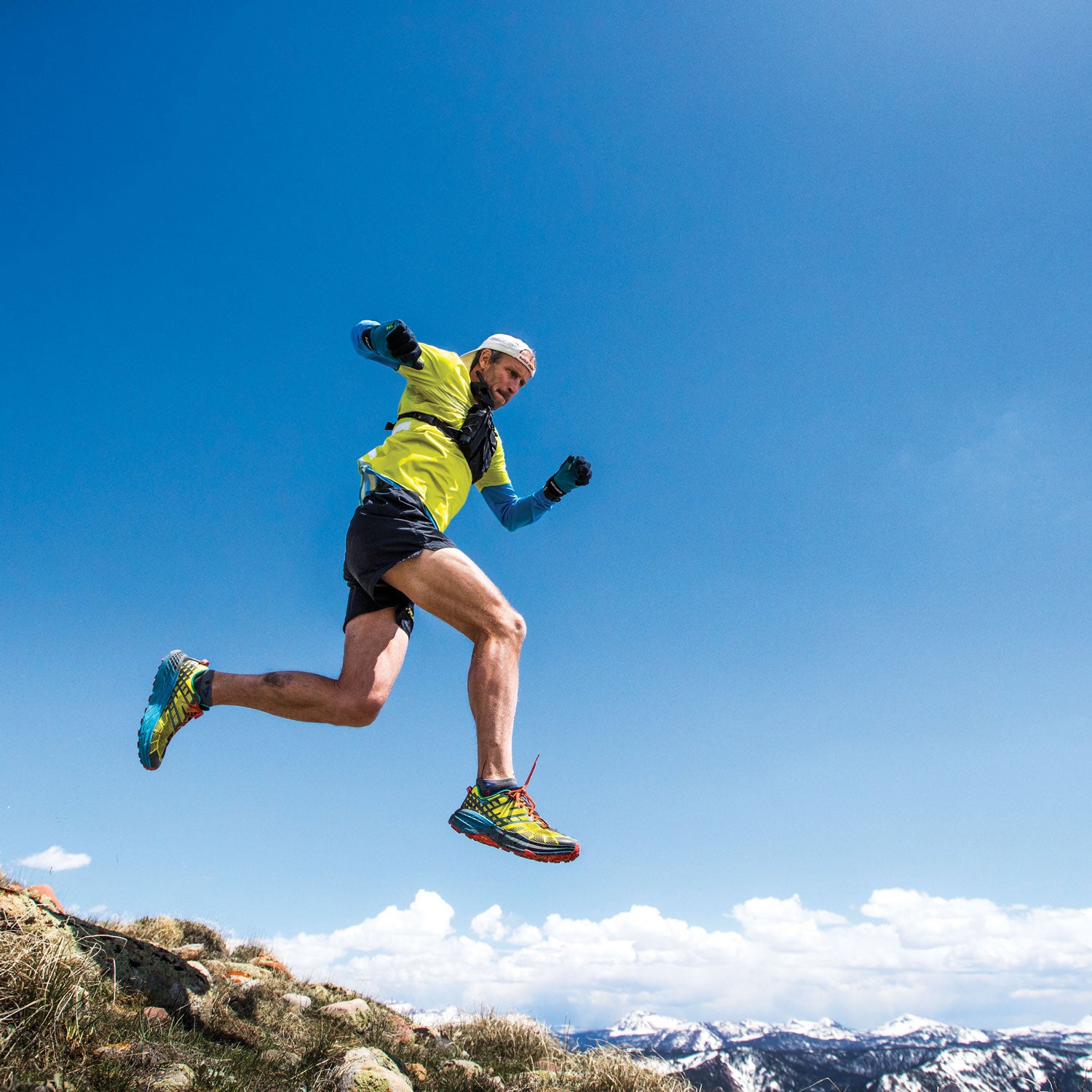 He always opts for Drymax, and the brand even named a model after him, called the Speedgoat.