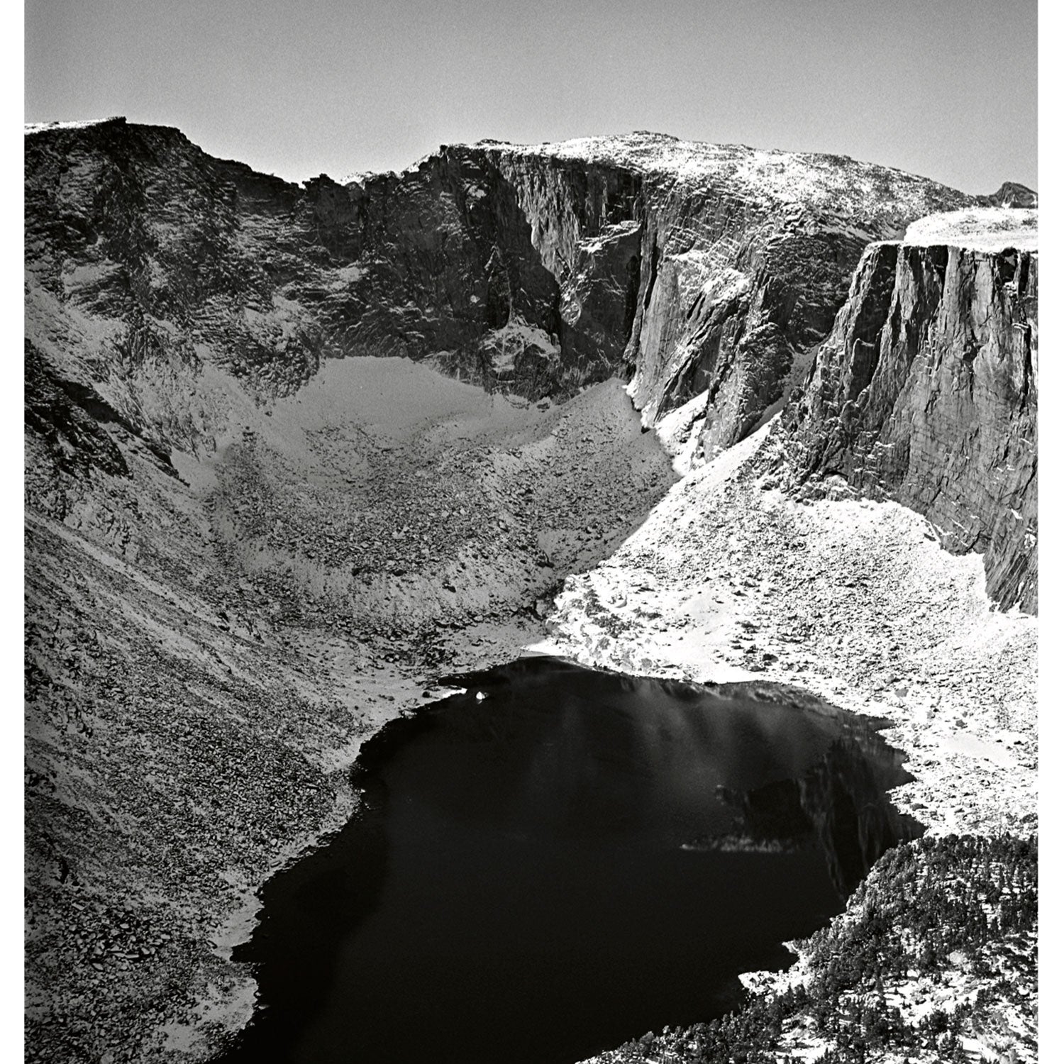 Wyoming's Leg Lake Cirque, where Absolon made his final climb.