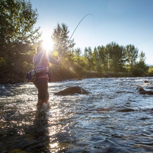 We’ll never camp beside another river and squander the opportunity to throw a few casts.