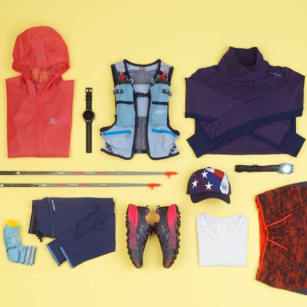 Need running gear recommendations? Look no further than this high-mileage stack of booty.