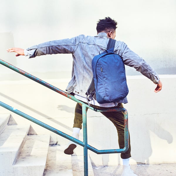 The waxed-cotton bags are a massive departure from the technical designs Osprey is known for.