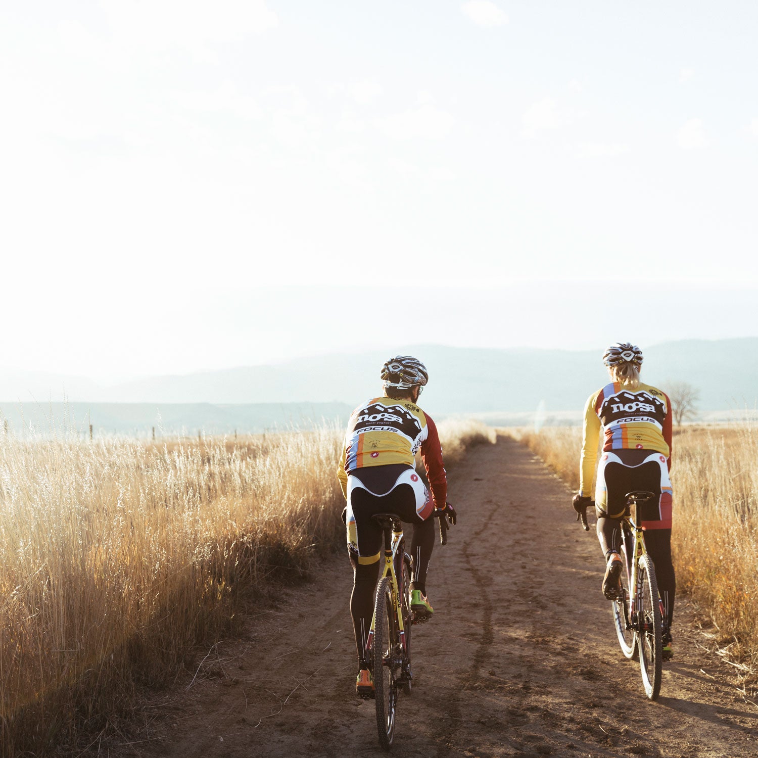 Female racers cycle at a consistently higher intensity than male ones.