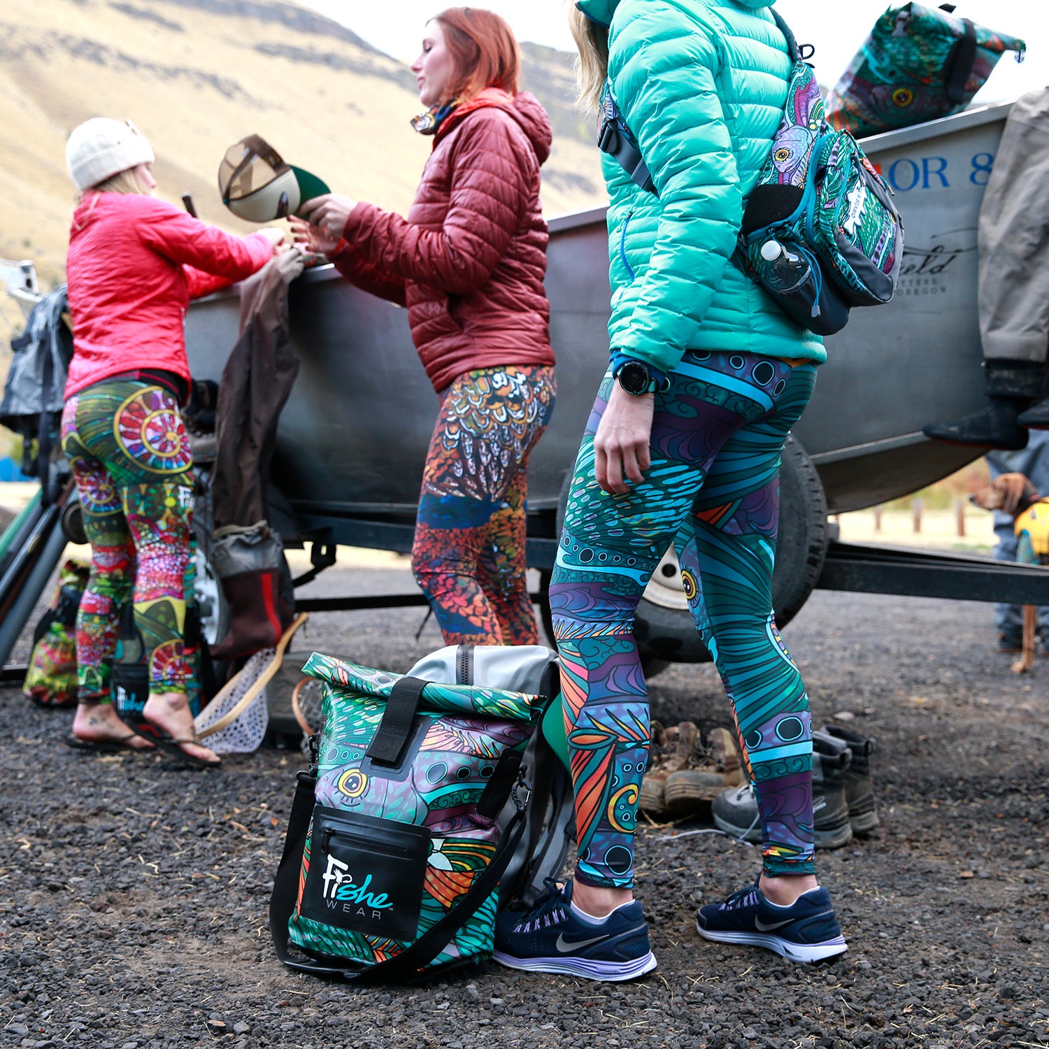 “When you feel comfortable, it builds your confidence to go do things,” says FisheWear founder Linda Leary.