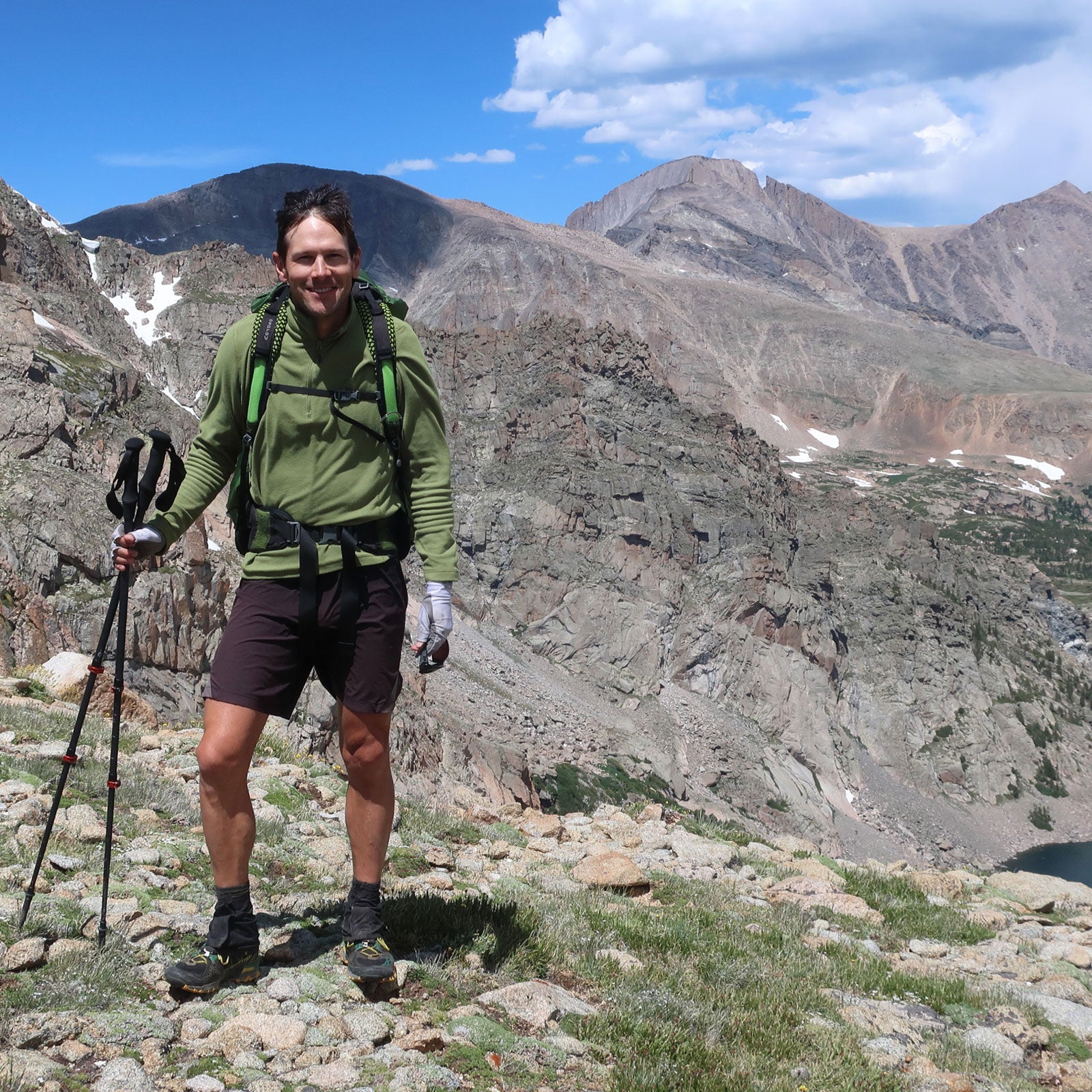 Testing grounds: Rocky Mountain National Park, with its reliable gale-force winds when atop the Continental Divide