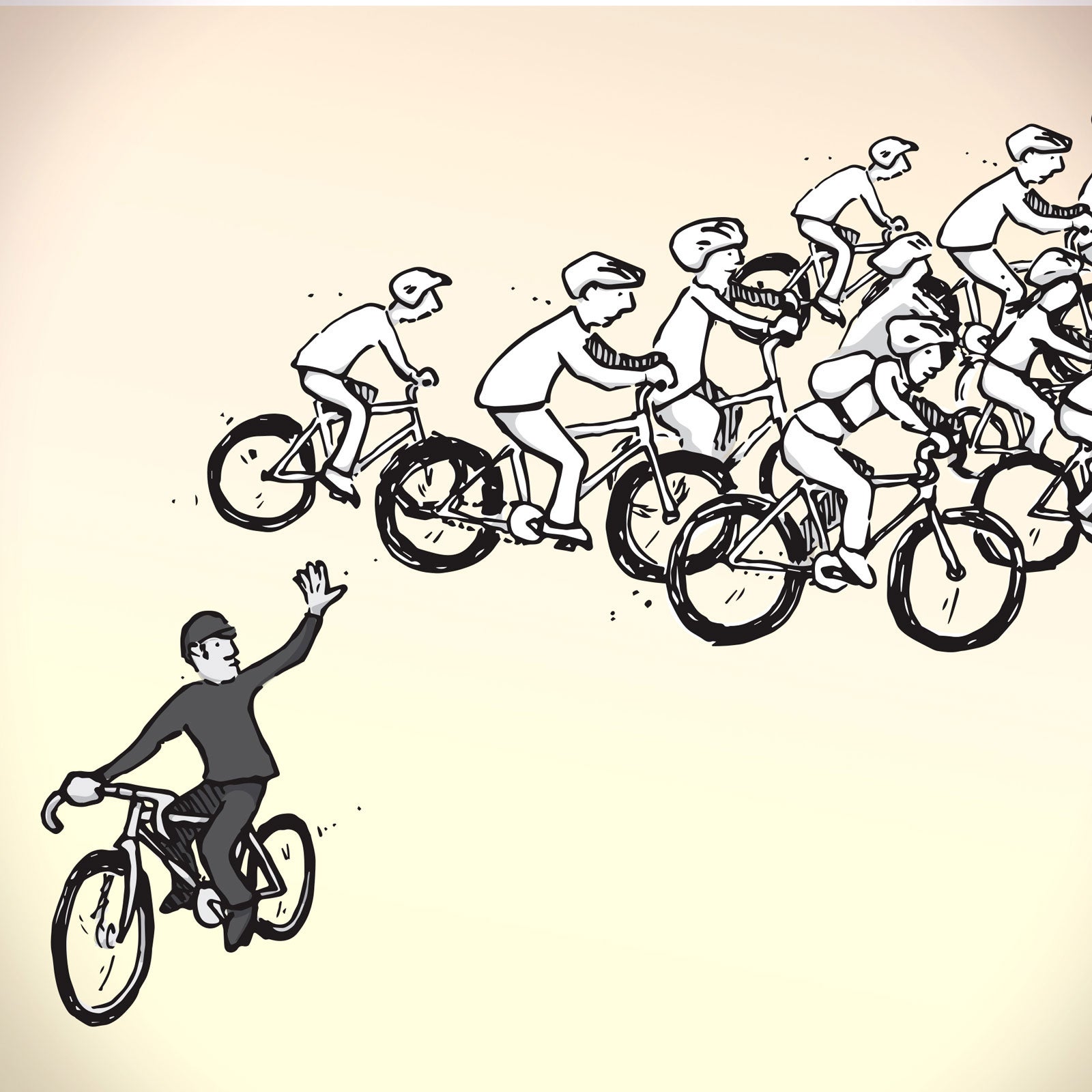 If you ride a bike you’re part of a community, and as a community member you do have certain responsibilities towards each other, as well as towards society at large.