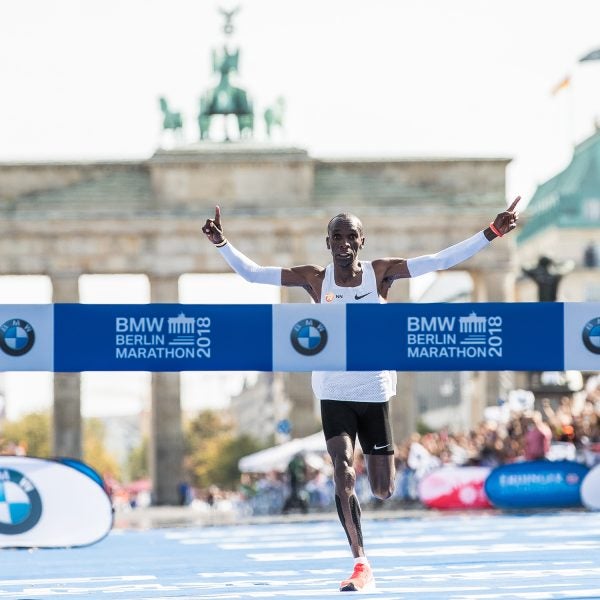 Kipchoge ran 2:01:39, slicing a stunning 78 seconds off the previous world record