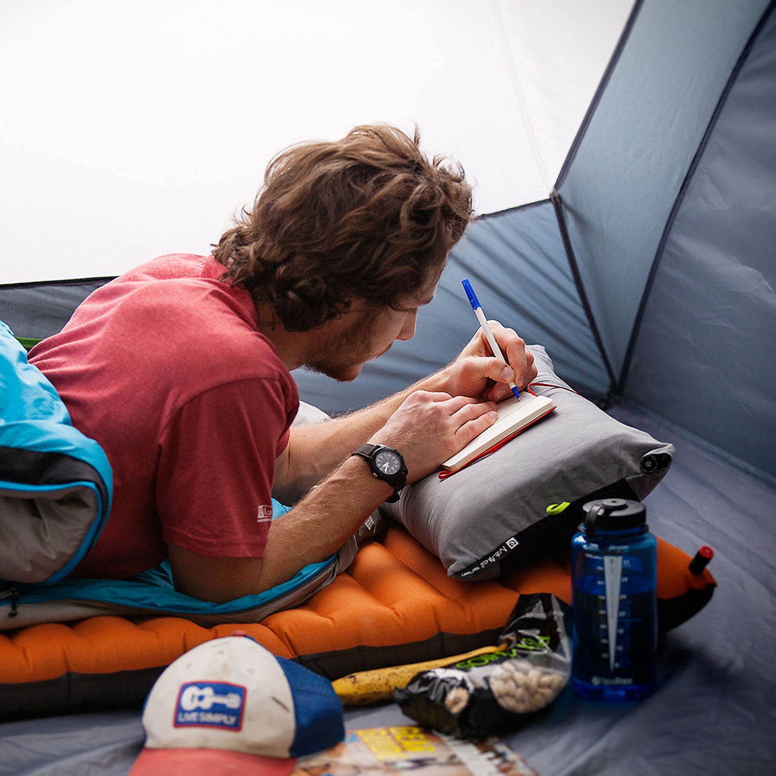 You deserve a better camping pillow than your stuffed backpack.