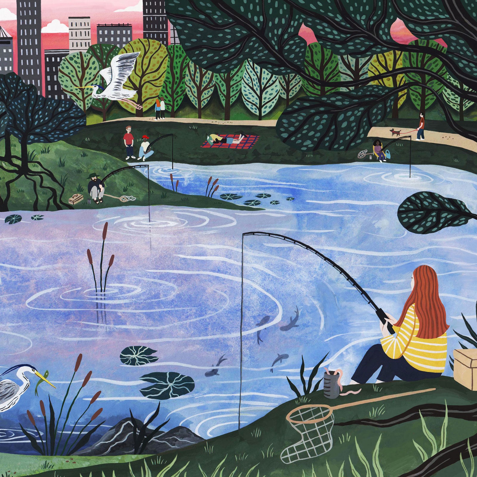 Fishing in New York City? According to these urban anglers, yes.