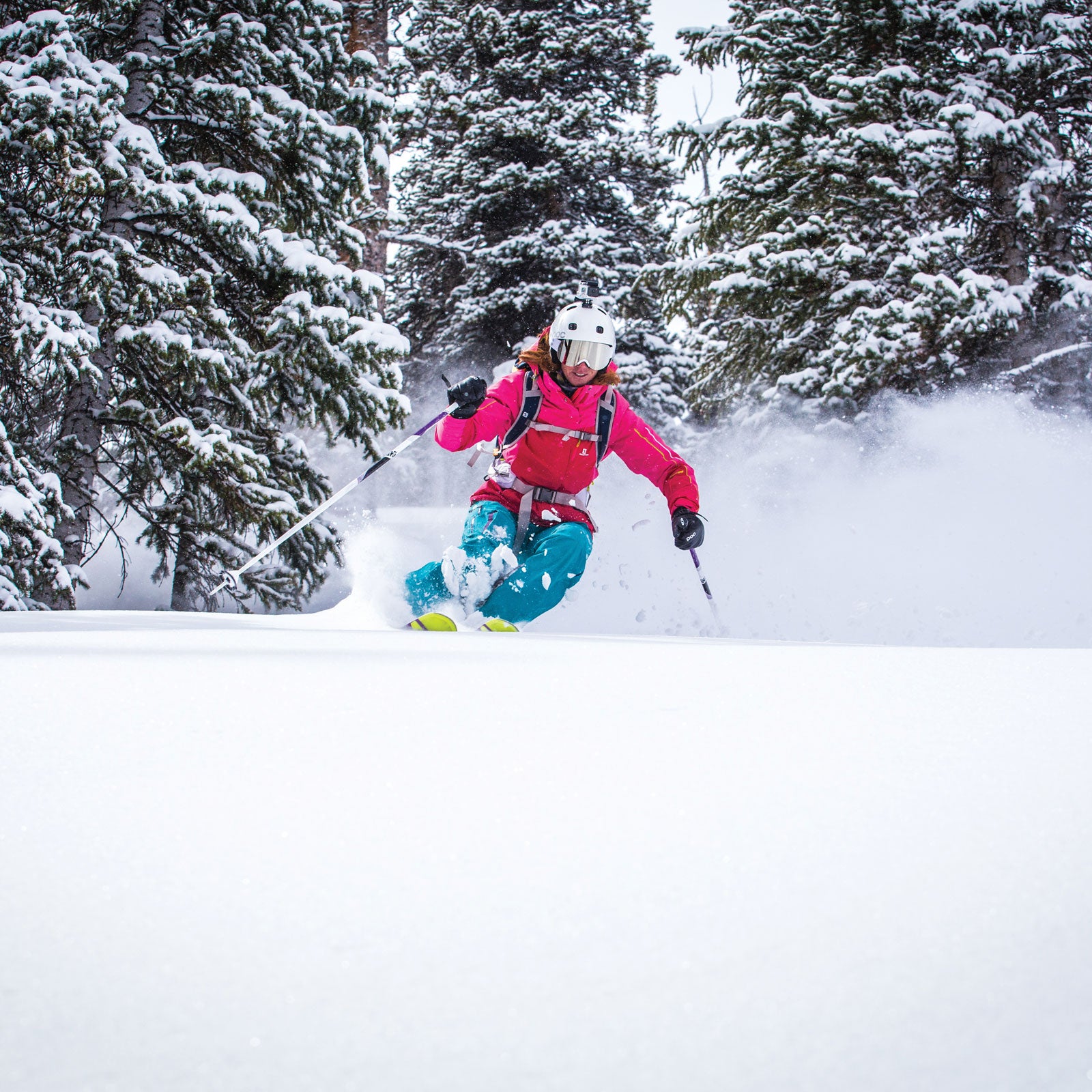 Wendy Fisher Skiing