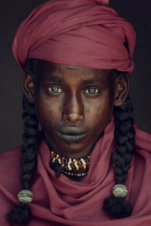 A Wodaabe man, Chad 2016.
