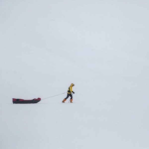 April 2016: North Pole expedition prep during O'Brady's Explorers Grand Slam world record.