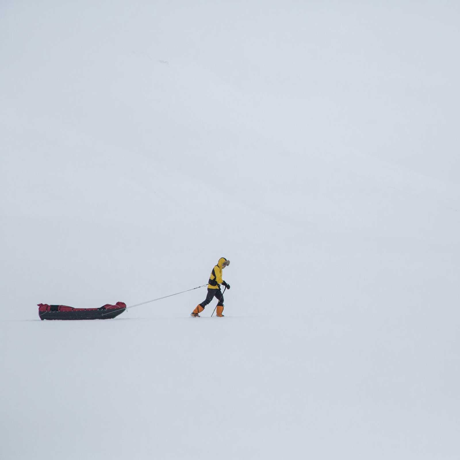 April 2016: North Pole expedition prep during O'Brady's Explorers Grand Slam world record.