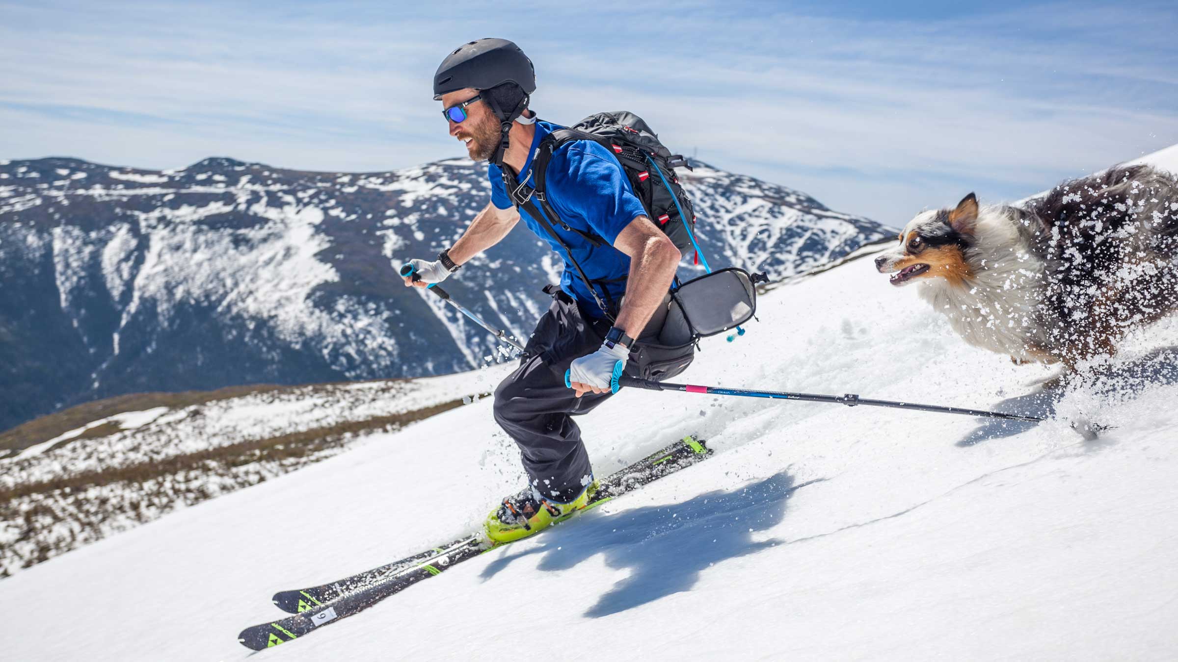 Как переводится skiing