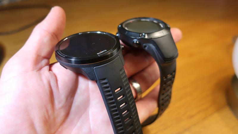 Suunto 9 Baro (left) and Suunto Ambit3 Peak.