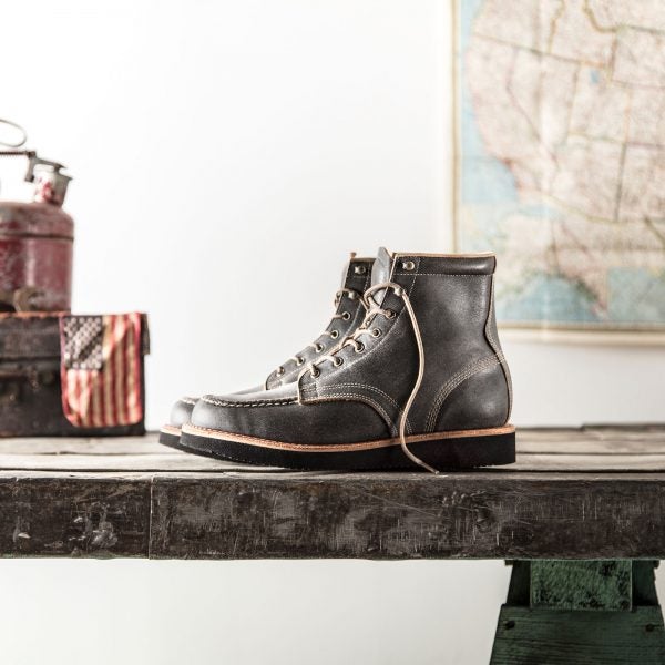 The Timberland American Craft Moc Toe boots have technical chops and loads of comfort in a damn fine looking package.