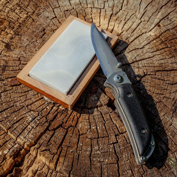 Sharpening your knife is important for knife maintenance and safety.