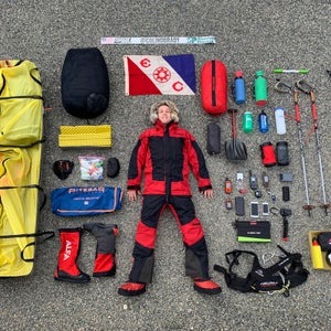 This is the gear it takes to spend 54 days on the ice of Antarctica and complete the first unsupported solo traverse of the continent.