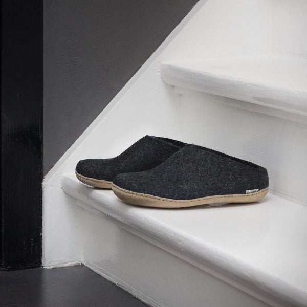 The Danish brand Glerup, makes these simple, stylish, and durable Model-B slippers.