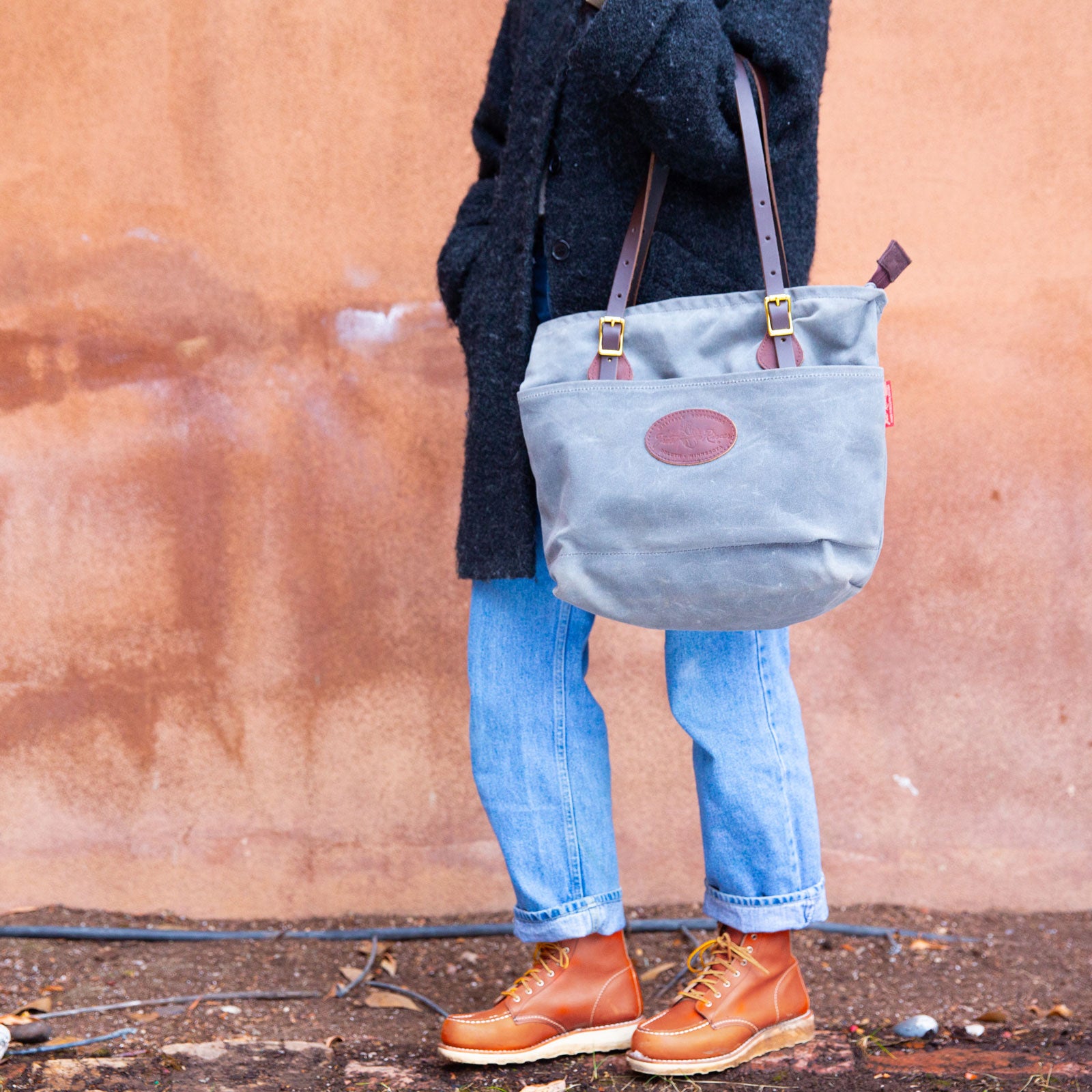 The Frost River Boardwalk tote is hardy enough to weather any storm.