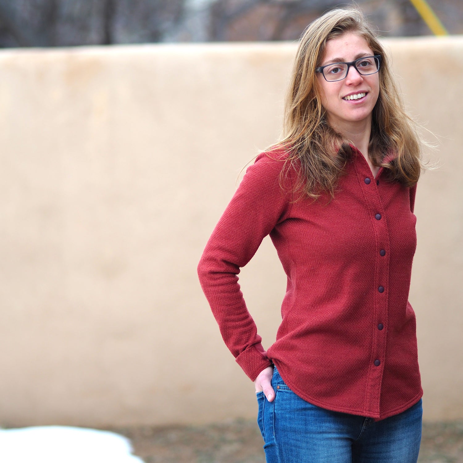 The Stio Thermop Fleece is gear editor Ariella's most versatile shirt.