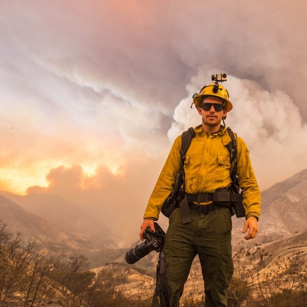 The Sand Fire burns in the Angeles National Forest Saturday July 23rd, 2016 under triple digit heat. The fire had burned 20,000 acres by Saturday evening and was 10% contained as firefighters battled low humidity, shifting wind, and high temperatures. An unknown number of structures were lost.