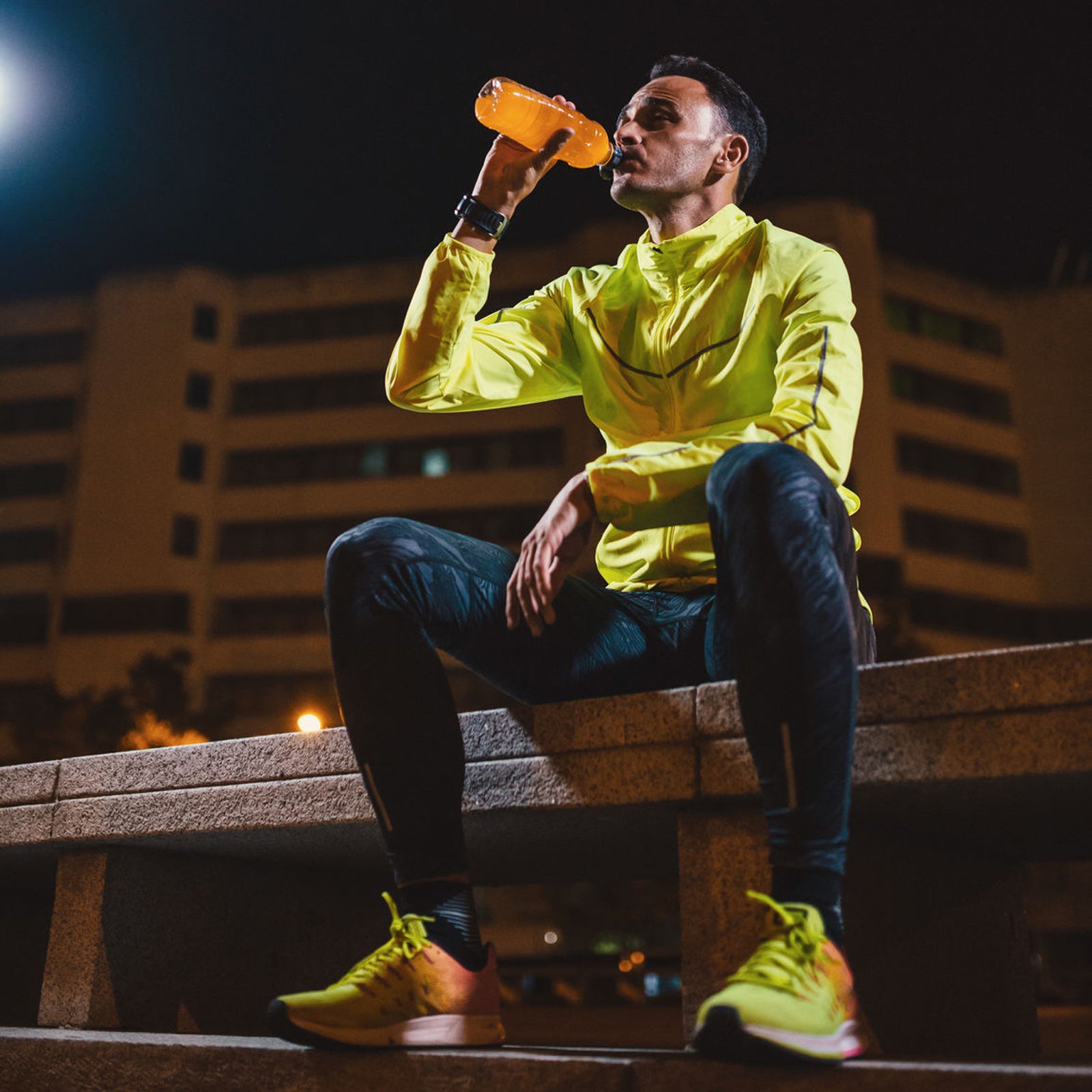 Just drink when you feel like it.