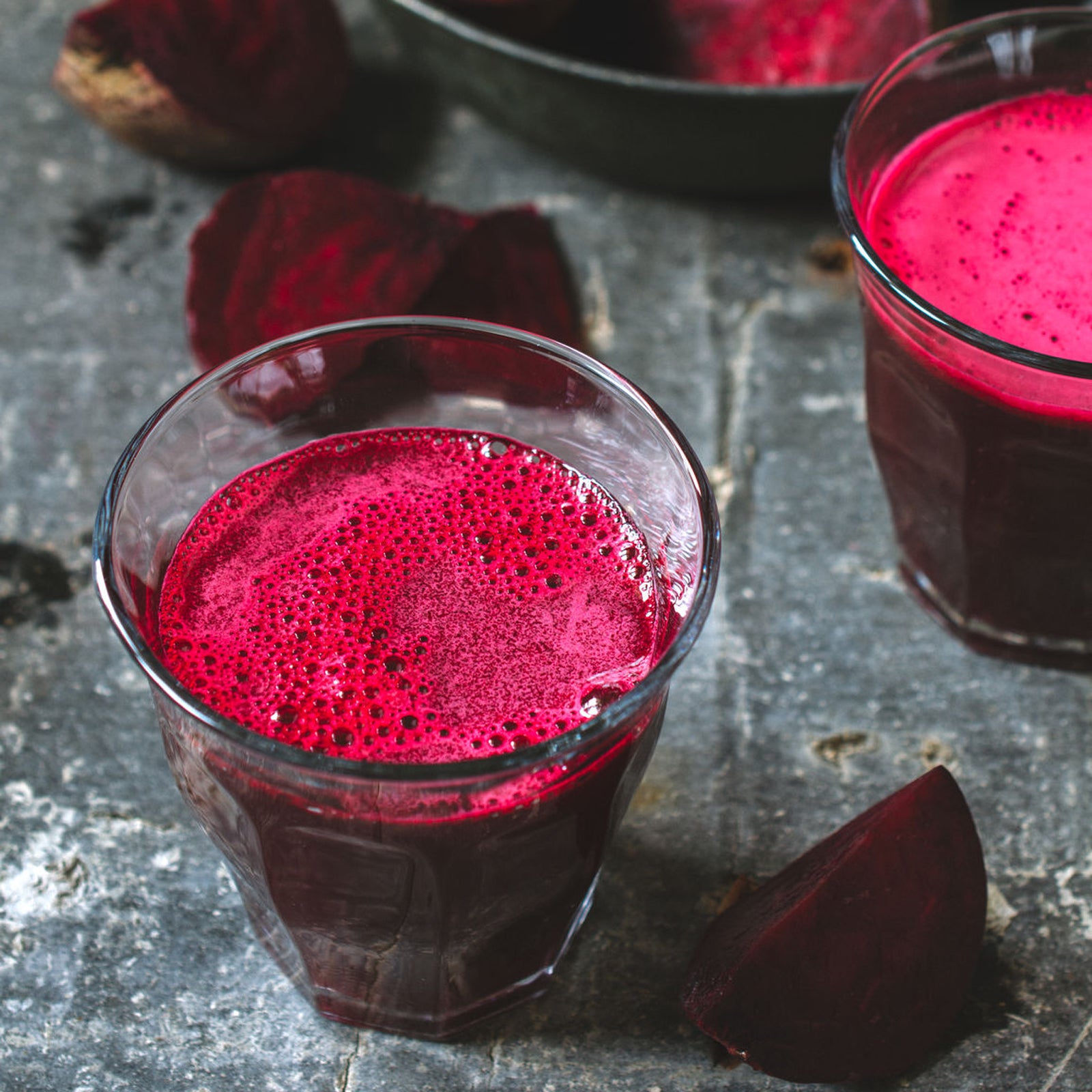 Beet juice actually does boost endurance.