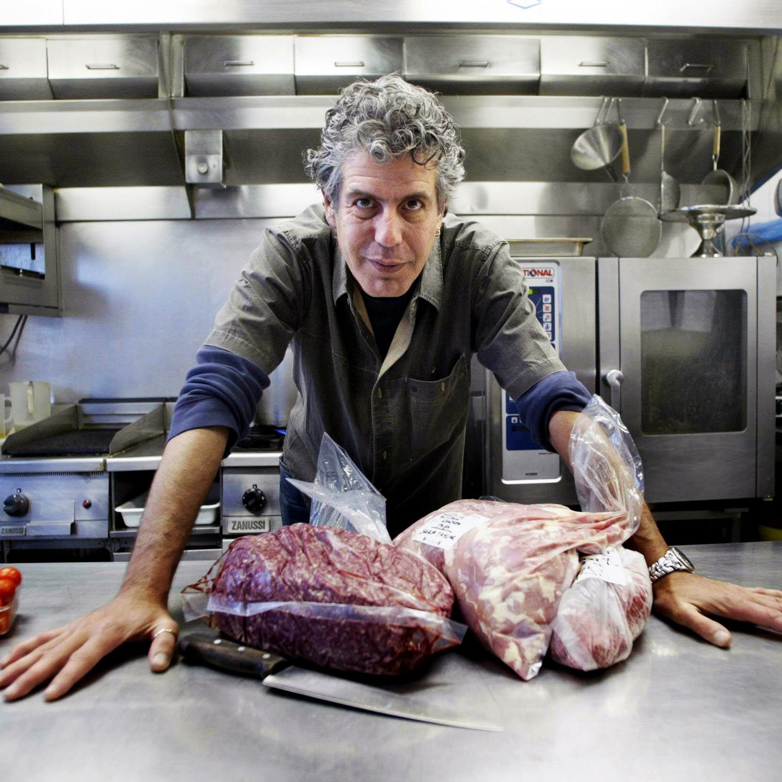 Bourdain in Sydney, March 2005.