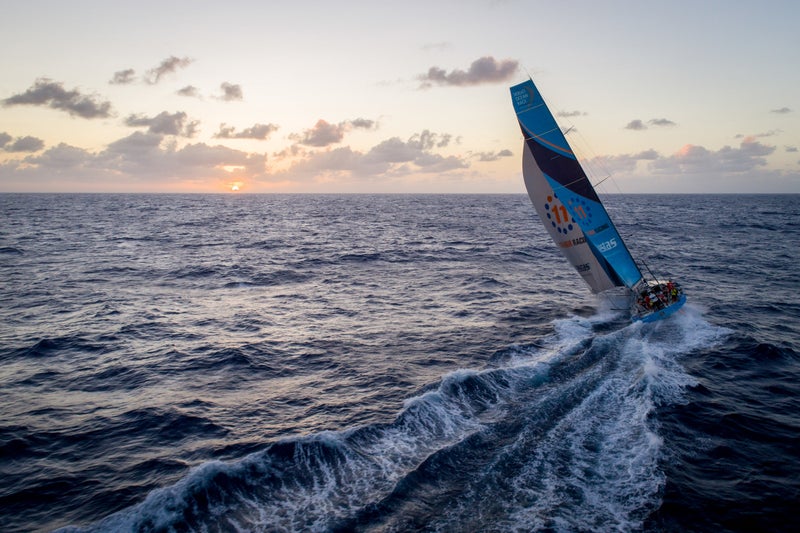 Shot on January 15, 2018, during leg four of the Volvo Race, from Melbourne, Australia, to Hong Kong. It’s day 14 for Vestas 11th Hour Racing.