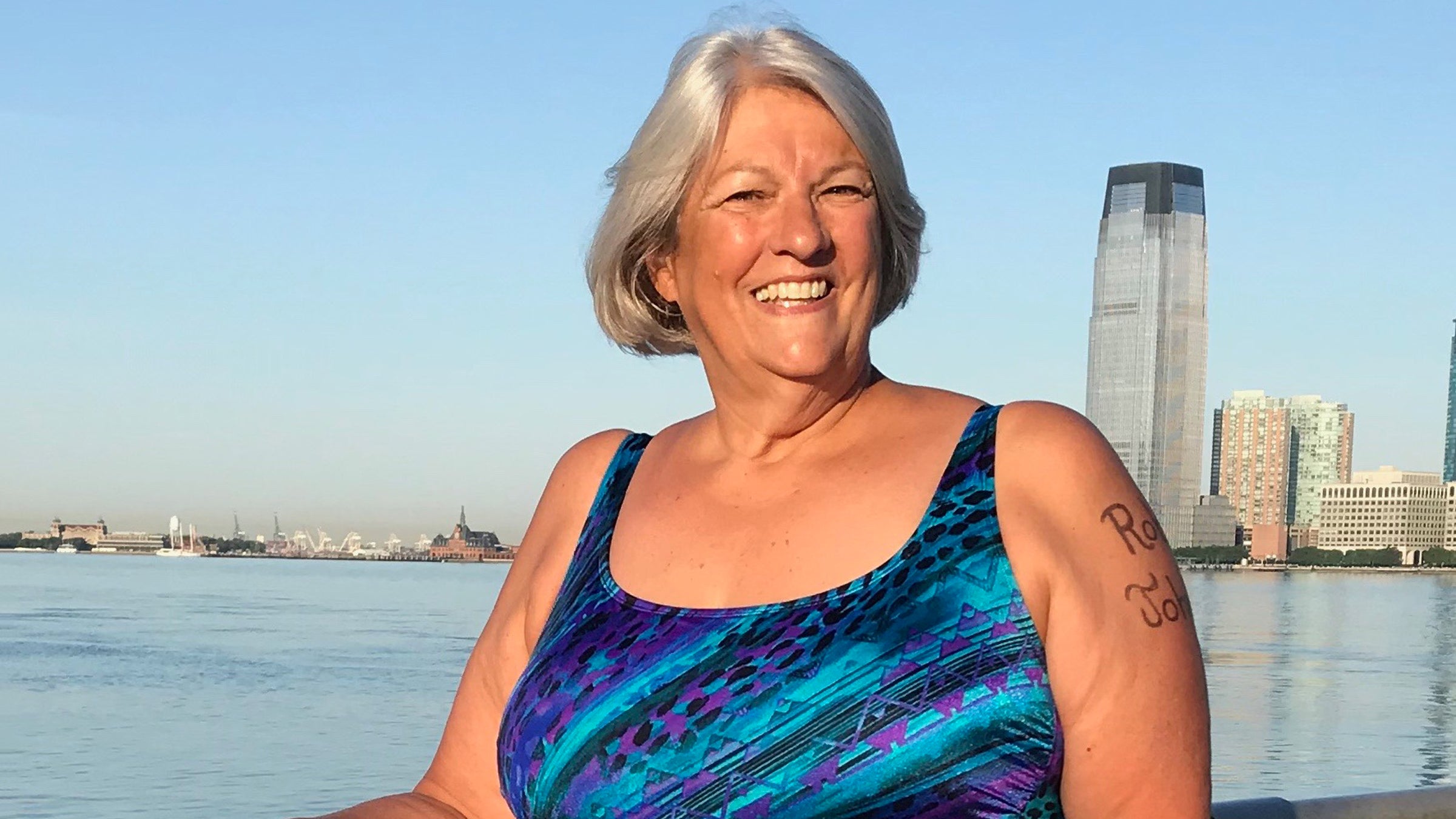 Catch Gallant-Charette's final Oceans Seven swim at the end of this month.