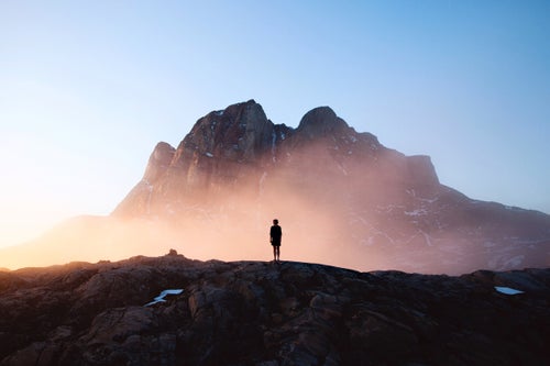 North of the Arctic circle lies Uummannaq, a small heart-shaped island in Greenland. Since it only sees around 83 days of sunlight every year, summer is the best time to go—the only catch is the sun doesn’t set in June and July!